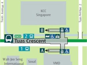 Tuas Crescent MRT station 