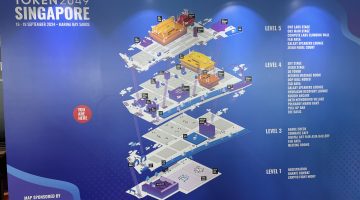 TOKEN2049 Singapore hall maps